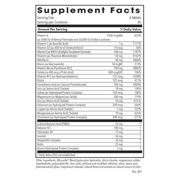 00401-1 Androvite for Men Ingredients