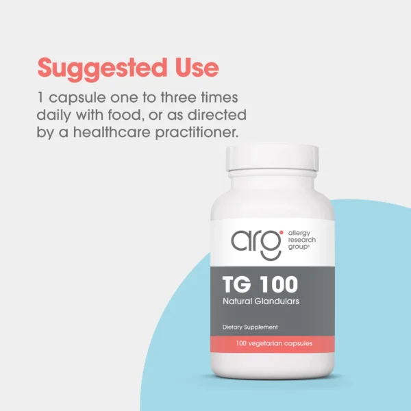 71800-2 TG 100 Suggested Use