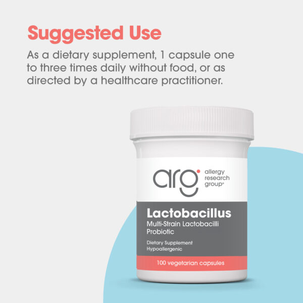 72780 Lactobacillus-Suggested Use