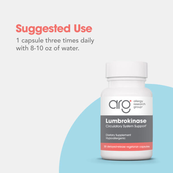74870 Lumbrokinase-Suggested Use