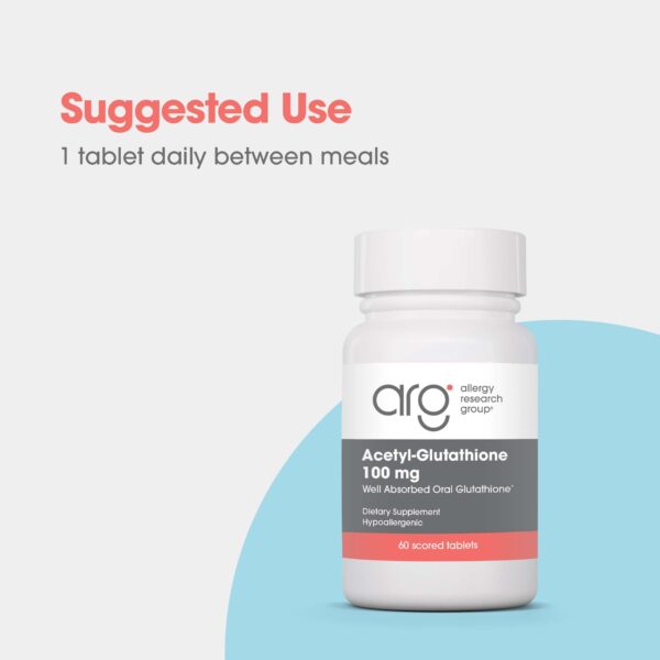 76430 Acetyl-Glutathione 100 mg-Suggested Use