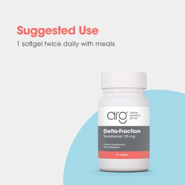 76670 Delta Fraction Tocotrienols 125 mg-Suggested Use