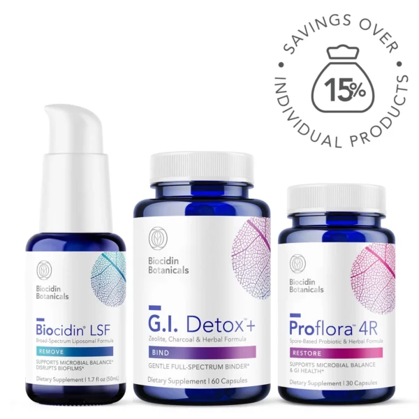 Bio Clear Cleansing Program with Biocidin Liquid
