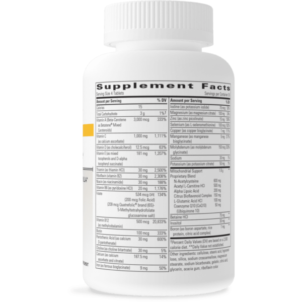 K-Pax MitoNutrients Ingredients