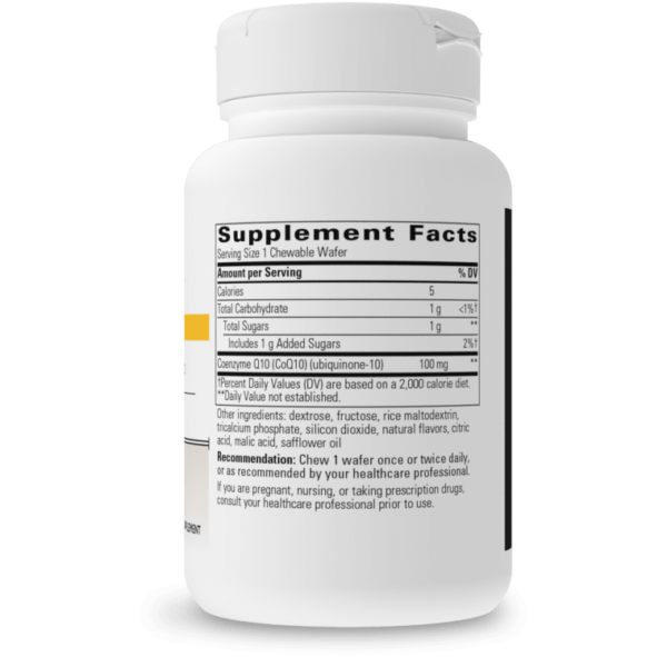Vitaline CoQ10 100 mg Tropical Fruit Ingredients