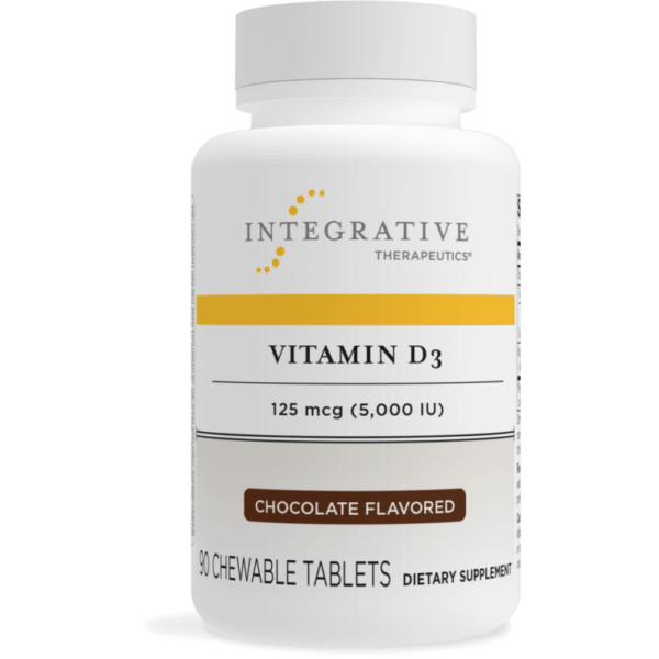 Vitamin D3 5000 IU Chocolate 90 tabs