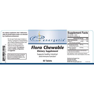 Flora Chewable Ingredients