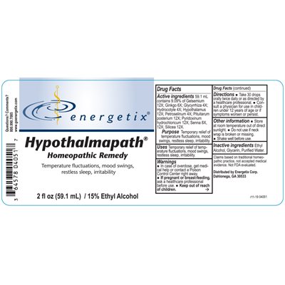 Hypothalmapath Ingredients