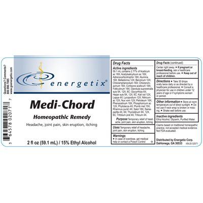 Medi-Chord Ingredients