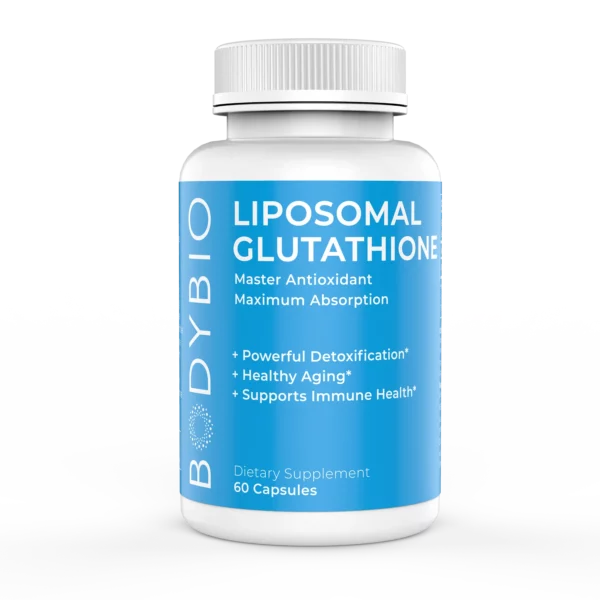 BodyBio Liposomal Glutatione front label