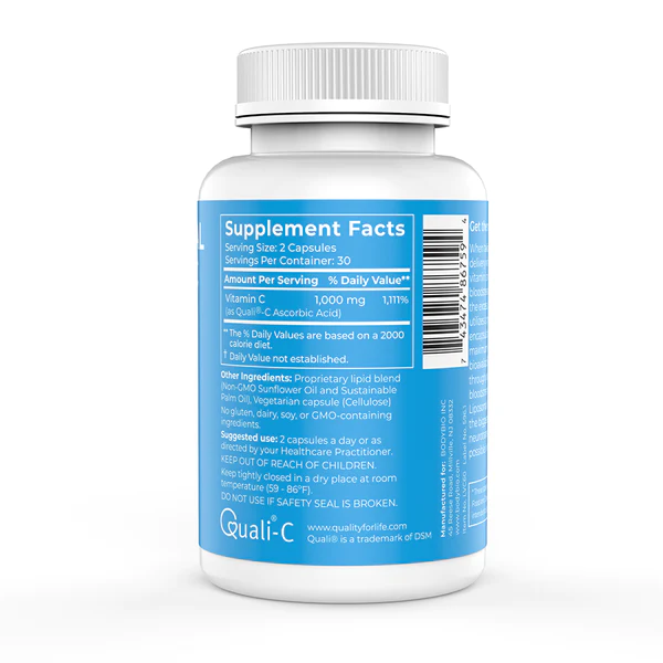 Liposomal Vitamin C Supplement Facts