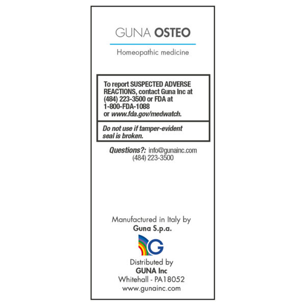 GUNA-OSTEO Contact Information
