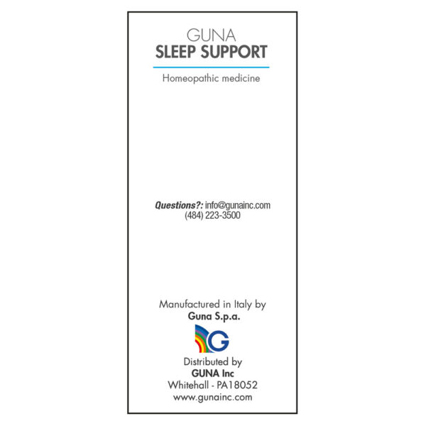 GUNA-Sleep Support contact information