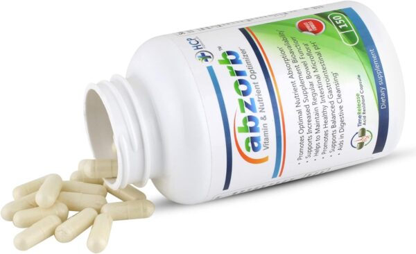 Abzorb Capsules and bottle