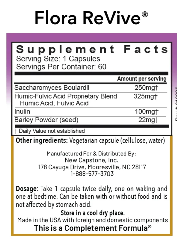 FloraRevive Ingredients
