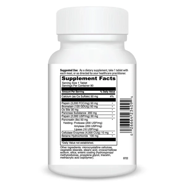All-Zyme Ingredients 0200340.090