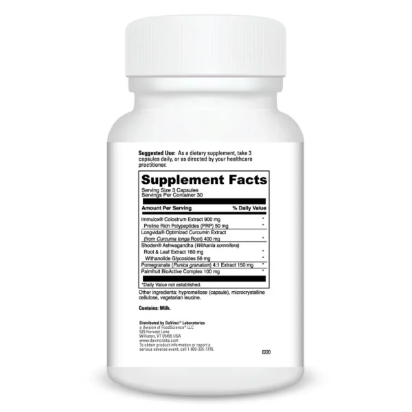 Amyloid Complete Ingredients 020036k.090