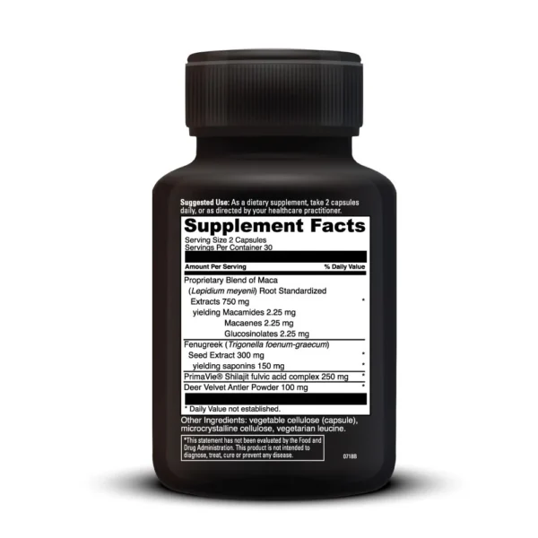 Andro Benefits 60 caps Ingredients