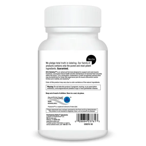 CX-2 Solution 180caps Pledge 0200376.180