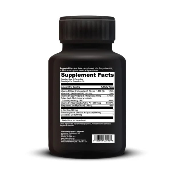 Cardio Benefits Ingredients