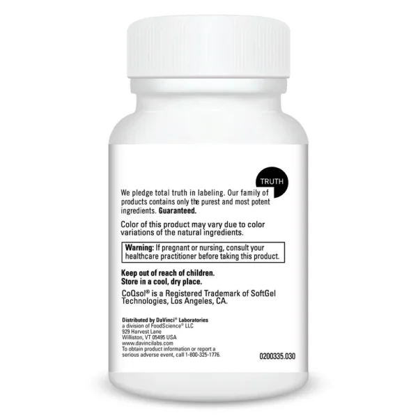 CoQsol 100 mg Pledge 0200335.030