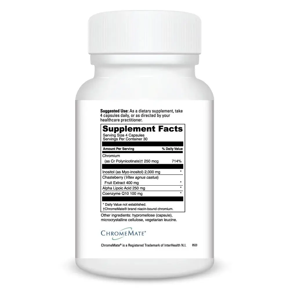 Inositol + Vitex Plus Ingredients
