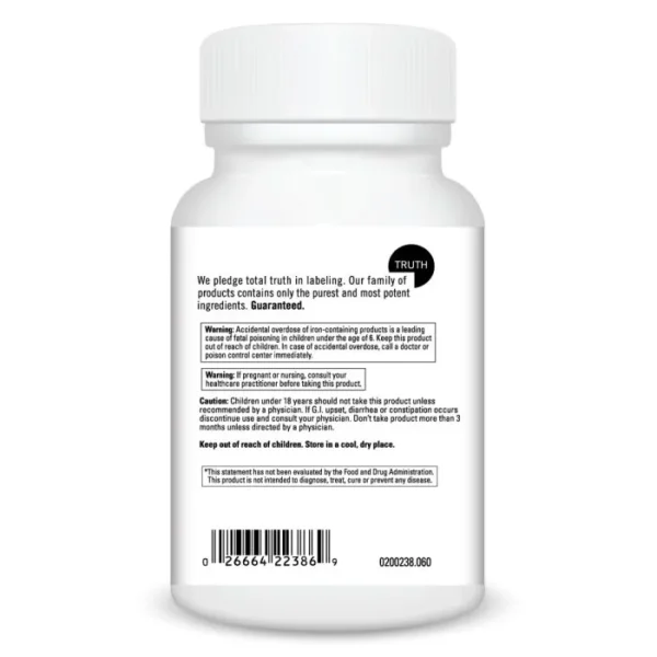 Iron Bis-Glycinate Label