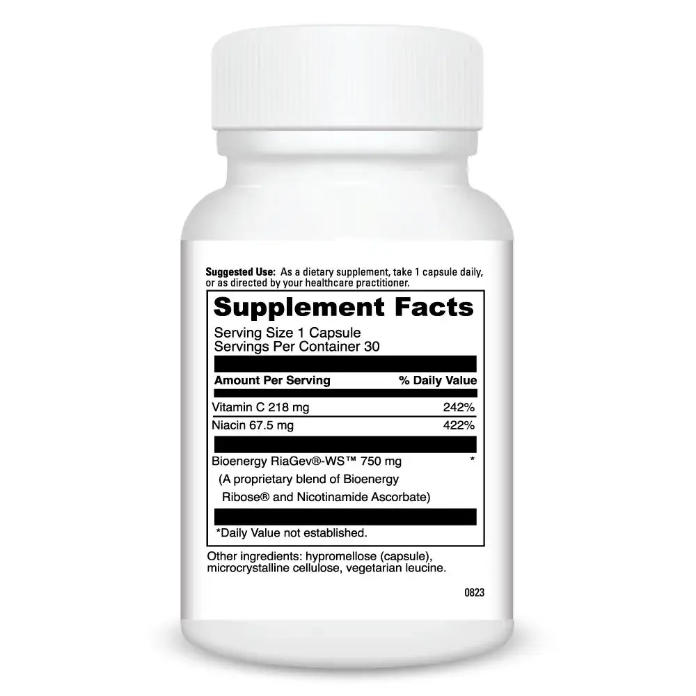 NAD+ Activste 30 caps Ingredients 020056m.030