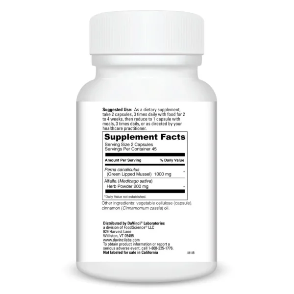 Perna 90 caps Ingredients 0200364.090