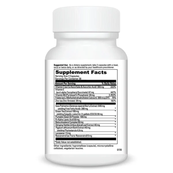 Prostate Health Ingredients 0200453.060