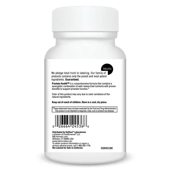 Prostate Health Peldge 0200453.060