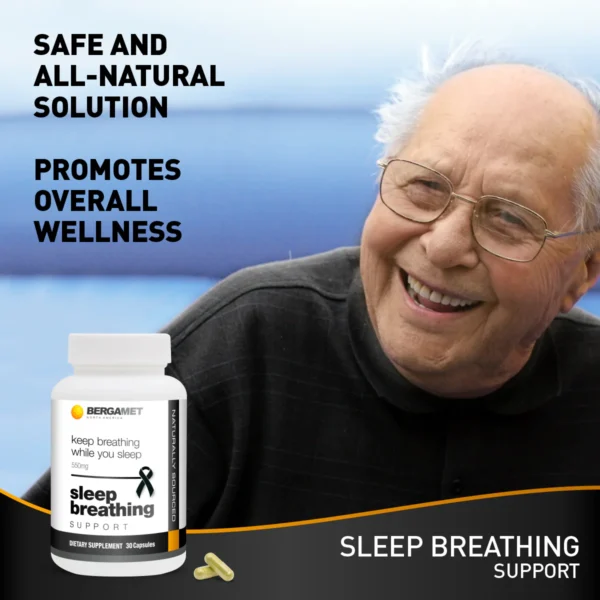 Bergamet Sleep Breathing Support Natural Solution