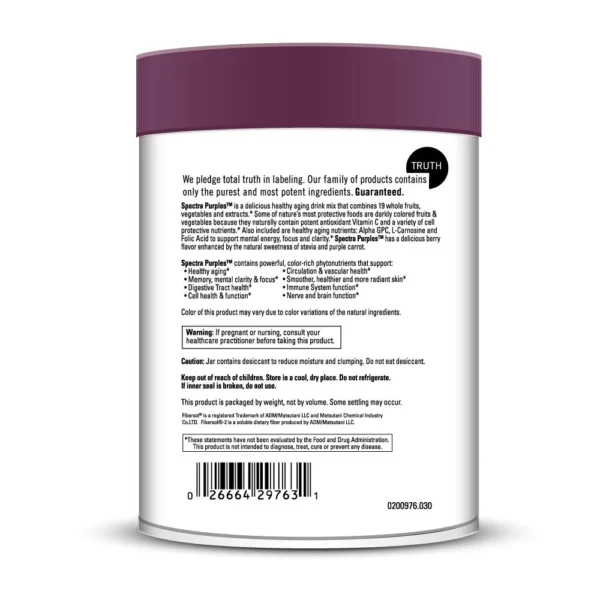 Spectra Purples Pledge
