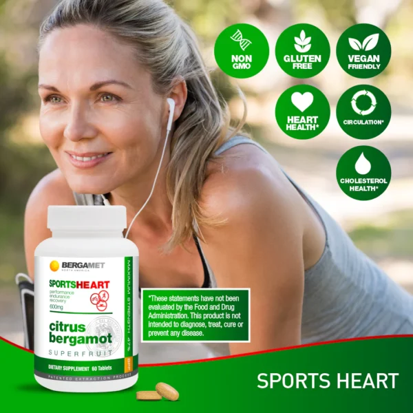 Bergamet Sports Heart Features