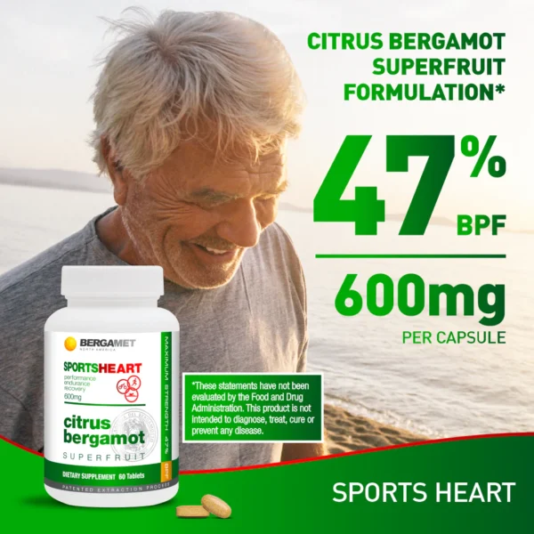 Bergamet Sport Heart 600 mg per tablet