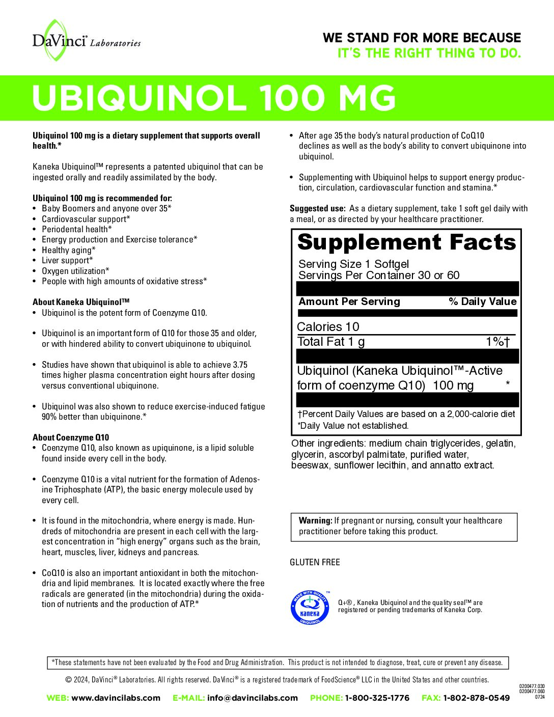 Ubiquinol 100 mg - Image 4