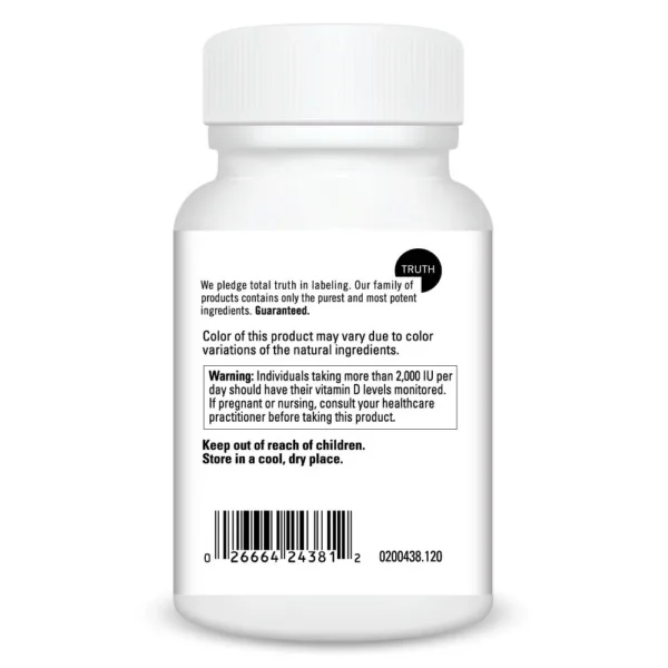 Vitamin D3 5000 IU 120 caps label 0200438.120-_l_