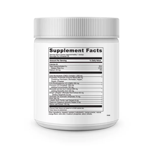 enzflame kids 30 servings Ingredietns 022217a.030