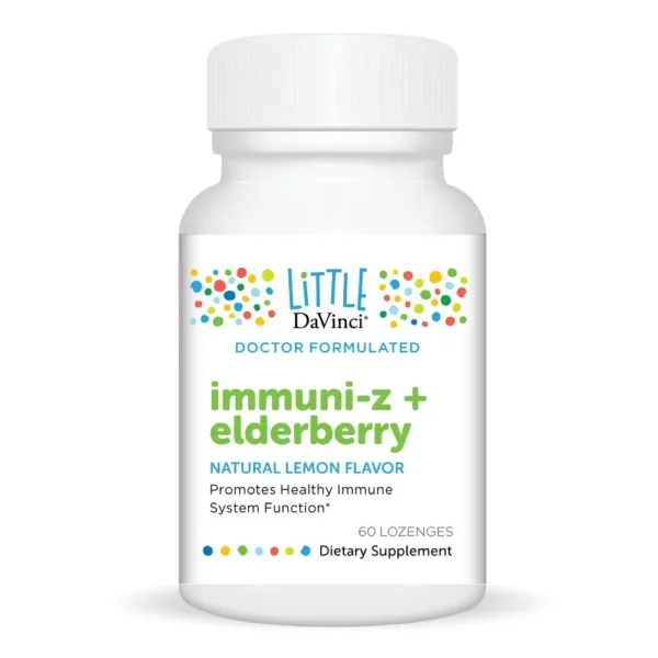 immuni z + elderberry 60 lozenges 022219l.060