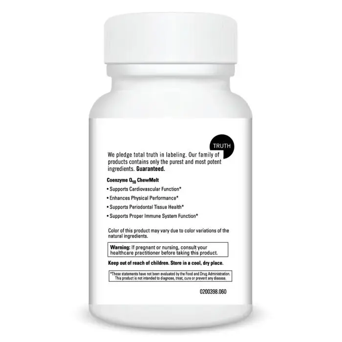 CoQ10 ChewMelt 100 mg Pledge 0200398.060_