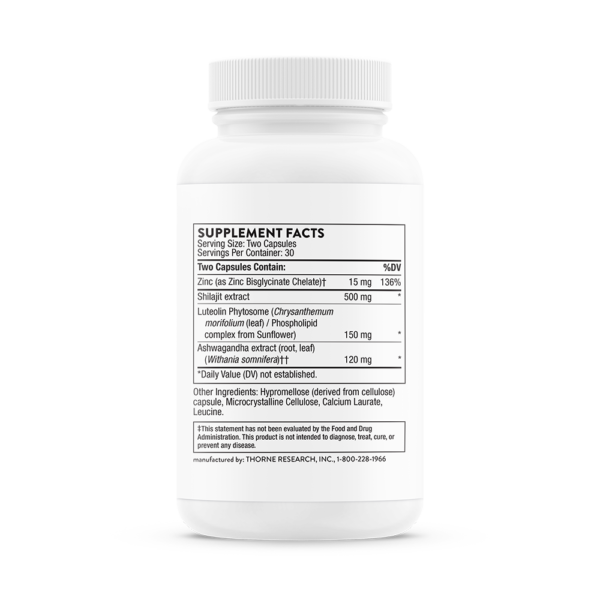 Advanced Testosterone Support Bottle Label sf824