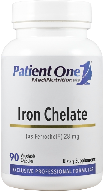 Iron Chelate 28 mg 90 caps