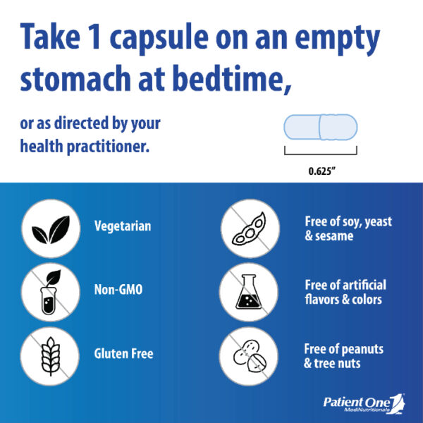 Sugg_93 Take 1 capsule on empty stomach as bedtime 5-HTP