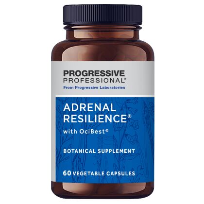 Adrenal Resilience 60 veg caps P1093 Progressive Professionals