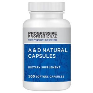 A & D Natural Capsules 100 softgels P407