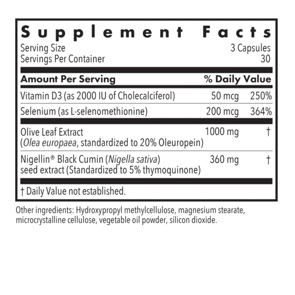 Immuno Thyroid CV 90 vcaps 77400 Ingredients