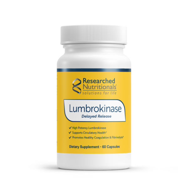 Researched-Nutritionals-Lumbrokinase Delayed Release 60 caps