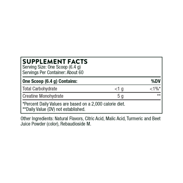 Creatine - Prineapple Orange Ingredients SF906