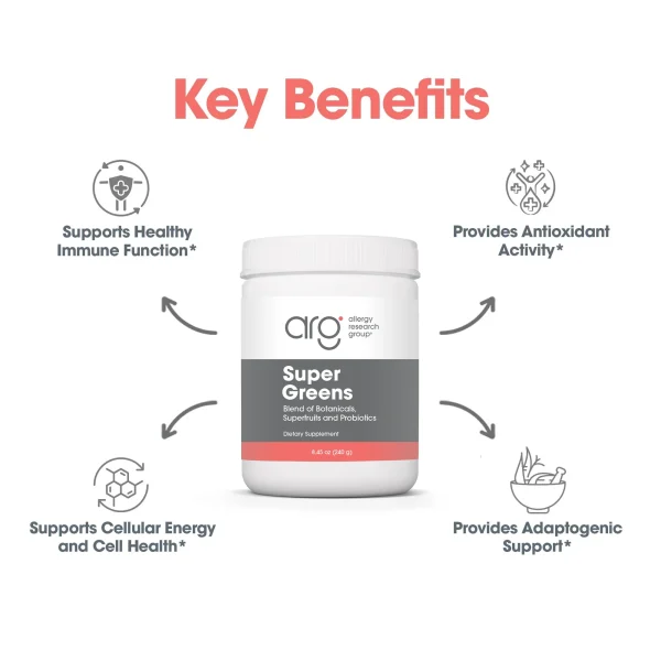 ARG Super Greens Key Benefits 71550