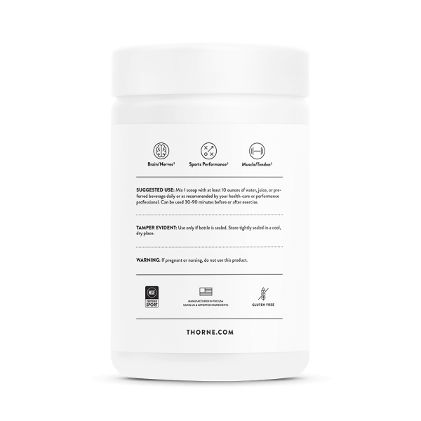 Creatine + BCAAs back panel SF912